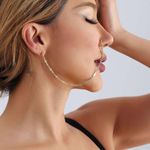 Fashion korra non tanish chain nose ring