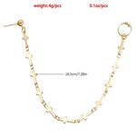 Fashion korra non tanish chain nose ring - image 3