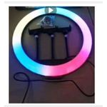 Generic Rohs 18 (45CM) Inches RGB Ring Light With Bag, Tripod Stand + Bag - image 2