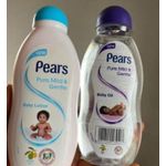 Pears Pears- lotion 200ml+ baby oil 200ml - image 2