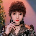 product_image_name-Fashion-Muslim women's headscarves and brimless hats - Islamic headwear - elastic lace hats - breathable multi-layered house hats - brown-3