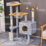 product_image_name-TD-Cat Tree Condo With Space Capsule Grey-2
