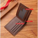 Symmexa Men's multi-slot spliced casual waterproof wallet - image 5