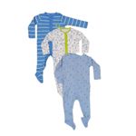 Dunnes Multi Sleepsuit - Pack Of 3 Lovely Baby Boy
