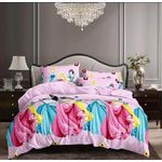 Bedsheets and four pillowcases 6by6 