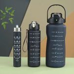 3 in 1 Motivational Water Bottle