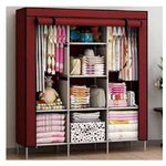 Generic 3 Partition High Quality Steel Compartment Mobile Wardrobe