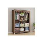 Generic 3 Partition High Quality Steel Compartment Mobile Wardrobe - image 2
