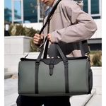 product_image_name-Fashion-Weekender Bags for Women, Travel Bag Carry on Gym Bag, Travel Duffle Bag with Wet Dry Pocket/Front Phone Pocket/Trolley Sleeve Pocket/DUFFEL-2