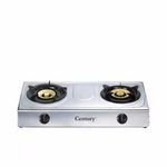 Century Stainless Table Top Gas Cooker 2 Burners