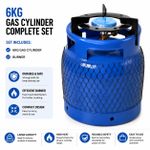 6kg Camping Gas with Sitter and Burner
