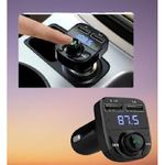 Generic X8 Multifunction Wireless Bluetooth Car Mp3 Player With Digital Display Quick Smart Charger & Allow You Make And Receive Calls - image 8