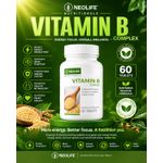 WELLNESS NUTRITION NEOLIFE Vitamin B Complex Sustained Release - 60 Tablets. B-Co B-Complex B. Co