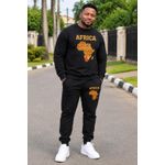 African inspired men's up and down trouser