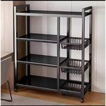 Generic Kitchen Organizer - 4-storey Kitchen Shelf With 3 Wire Baskets - image 3