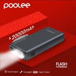 product_image_name-POOLEE- 20000mAh Flash Power Bank Type-C Fast Charging-2