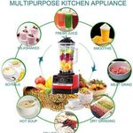 Gadget DoubleCup HeavyDuty SilverCrest HighPower Blender-7000Watts