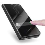 Samsung Galaxy A21s Sleek ClearView Protective Mirrowlike Flip Case