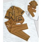 Clothe Best Styled Hoodie Up And Down brown