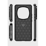 Generic Protective back case for Huawei honor magic 6 pro 5g - black - image 2