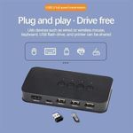 Generic Portable 4-Port HDMI KVM Switch Box for Multiple Computer Sharing - image 3