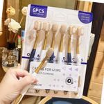 product_image_name-Generic-6pcs/set Toothbrushes Wide Head Fine Bristles Family Set-2