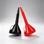Generic 2pcs car ref-ueling funnel, filter oil funnel, for oil change and ref-ueling