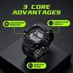 SPORT Black men's electronic watch - image 4
