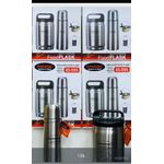 2 IN 1 INSULATED FOOD FLASK SET
