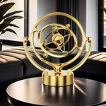 Generic Celestial/Cosmic Model - Newton's Perpetual Motion Ornament - Home Decor Accent - Gold