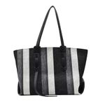 Fashion Multicolor Stripe Canvas Bag - image 2