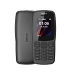 Nokia Nokia106Button Dual Sim, Small Basic Phone Cheap Black Color