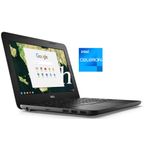 Hp LATITUDE 3190 INTEL CELERON -4GB RAM - 128GB SSD- Windows 10 +Mouse& USB Light For Keyboard