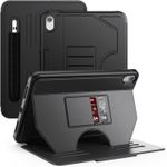 product_image_name-Generic-Shockproof Smart Magnetic Cover Case with Stable Stands & Pencil Holder for iPad 10th Gen 10.9 inch - Black-1