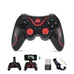 Generic DUAL SHOCK Vibration Bluetooth Wireless Mobile Phone Gaming Triggers Controller Game Pad Android Ipads &Iphone / IOS / PC / PS3 Gamepad - image 5