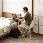 Generic Home Sofa Table, Height-Adjustable Desk - Strong Load-Bearing, Multi-Layer Storage Design, Scratch-Resistant, Easy to Install - Side Table, Office Desk, Storage Table, Entryway Table, Study Desk, Reading Table, Desk - image 3