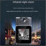 Universel Mini Body Camera with HD IPS Screen 180 Len Rotatable - image 2
