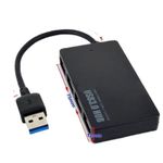 Generic Usb port splitter 4 port usb3.0 plug and play for student laptop flash disk - image 3