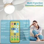 product_image_name-Generic-2 - in - 1 Durable Light and Fan, Time and Memory Function, Sudden Stop Protection and Energy Efficient -4