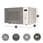 Hamilton Beach STAINLESS STEEL CAVITY MICROWAVES (30L MICROWAVE) SILVER - image 3