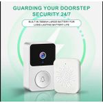 product_image_name-Generic-Camera Doorbell WiFi Smart DoorBell With Camera White-6