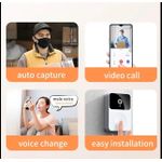 product_image_name-Generic-Camera Doorbell WiFi Smart DoorBell With Camera White-7