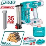 TOTAL Cordless lithium-ion brad nailer f35 20v