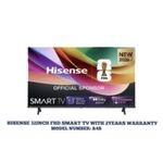 Hisense  32INCH UHD SMART TV WITH 2YEARS WARRANTY MODEL NUMBER: A4S