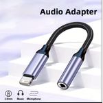 Generic iPhone to 3.5mm Headphone Adapter – Compact & Durable Audio Connect