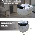 General Electric Pedicure Foot Spa Bowl - image 3
