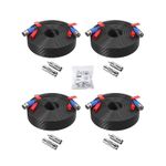 product_image_name-ZOSI-4 PACK 60ft 18.3M Security CCTV Video Power Cables 4K 8MP 5MP 3MP 2MP 1080P 720P All-in-One BNC Extension Security Wire Cord for Video Surveillance Camera DVR System with BNC RCA Connector-1