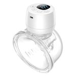 product_image_name-Generic-Wearable Hands Free Electric Breast Pump Silent, Breast Pump Baby Bottle - White-1