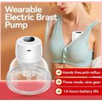 product_image_name-Generic-Wearable Hands Free Electric Breast Pump Silent, Breast Pump Baby Bottle - White-3