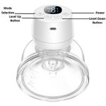 product_image_name-Generic-Wearable Hands Free Electric Breast Pump Silent, Breast Pump Baby Bottle - White-7